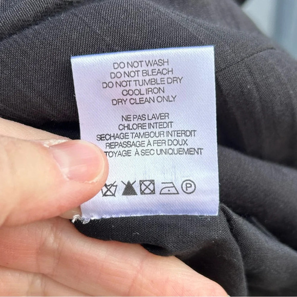 IRO Black  Gauzy July Tunic, size 38 (US6) - Picture 8 of 11